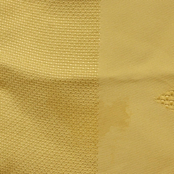 LOUIS VUITTON Monogram Scarf Silk Yellow LV Auth 174174A