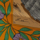 HERMES Carre 90 Scarf ""COSTUMES DES DEPARTEMENTS"" Silk Yellow Auth 174178A-12