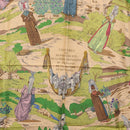 HERMES Carre 90 Scarf ""COSTUMES DES DEPARTEMENTS"" Silk Yellow Auth 174178A-6