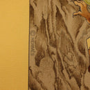 HERMES Carre 90 Scarf ""CASSE NOISETTE"" Silk Yellow Auth 174180A-11