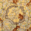 HERMES Carre 90 Scarf ""CASSE NOISETTE"" Silk Yellow Auth 174180A-6