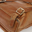 GUCCI Bamboo Backpack Leather Brown Gold 003 1956 0030 Auth 174185-18
