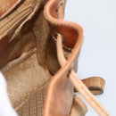 GUCCI Bamboo Backpack Leather Brown Gold 003 1956 0030 Auth 174185-20