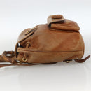 GUCCI Bamboo Backpack Leather Brown Gold 003 1956 0030 Auth 174185-3