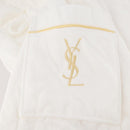 SAINT LAURENT Bathrobe Cotton 2 Set White Auth 174196A-13