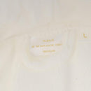 SAINT LAURENT Bathrobe Cotton 2 Set White Auth 174196A-15