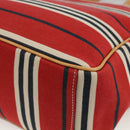 BURBERRY Nova Check Blue Label Hand Bag Canvas Beige Red Auth 174197-15