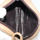 FENDI Zucchino Canvas Shoulder Bag Coated Canvas Beige Auth 174202A-12