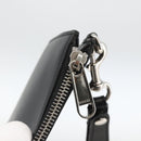 GUCCI Clutch Bag Leather Black Silver 597678 Auth 174204A-15