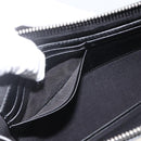GUCCI Clutch Bag Leather Black Silver 597678 Auth 174204A-21