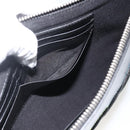 GUCCI Clutch Bag Leather Black Silver 597678 Auth 174204A-22