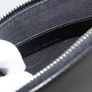 GUCCI Clutch Bag Leather Black Silver 597678 Auth 174204A-24