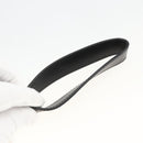 GUCCI Clutch Bag Leather Black Silver 597678 Auth 174204A-8