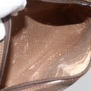 GUCCI GG Supreme Web Sherry Line Bag PVC Beige Gold 001 50 6655 Auth 174210-11