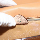 CELINE Macadam Canvas Hand Bag PVC Beige Gold Auth 174213-12