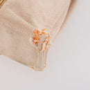 HERMES Fourre Tout PM handtas Canvas 2-delig Oranje Zwart Auth 174217-15