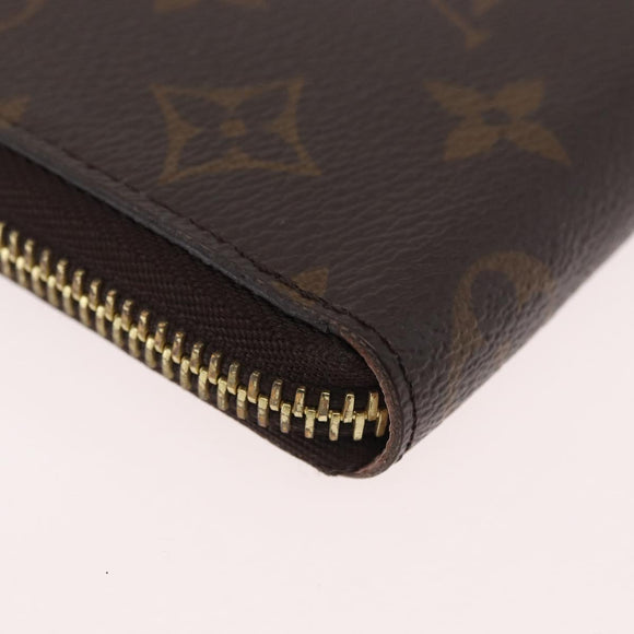 LOUIS VUITTON Monogram Portefeuille Clemence Long Wallet M68314 LV Auth 174300V