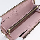 LOUIS VUITTON Monogram Portefeuille Clemence Long Wallet M68314 LV Auth 174300V-9
