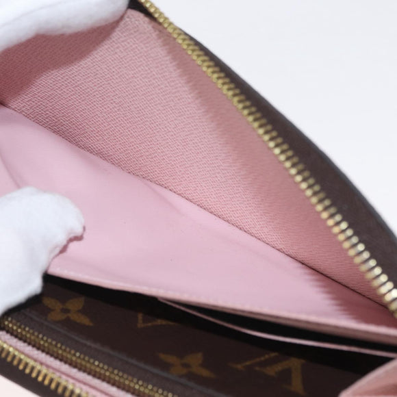 LOUIS VUITTON Monogram Portefeuille Clemence Long Wallet M68314 LV Auth 174300V