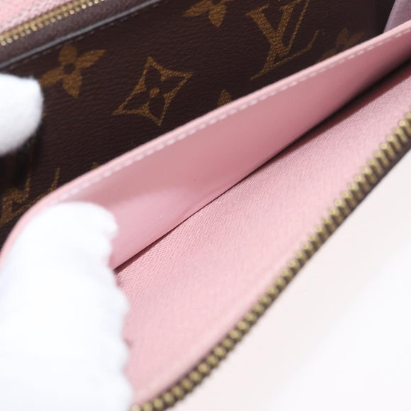 LOUIS VUITTON Monogram Portefeuille Clemence Long Wallet M68314 LV Auth 174300V