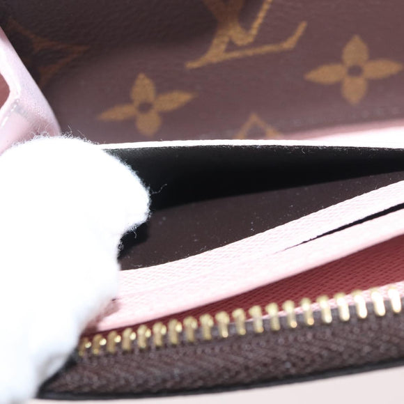 LOUIS VUITTON Monogram Portefeuille Clemence Long Wallet M68314 LV Auth 174300V