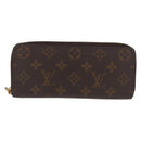 LOUIS VUITTON Monogram Portefeuille Clemence Long Wallet M68314 LV Auth 174300V-13
