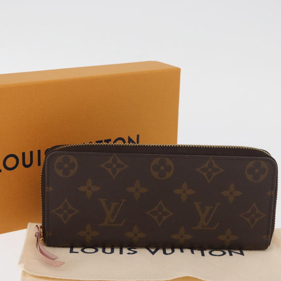 LOUIS VUITTON Monogram Portefeuille Clemence Long Wallet M68314 LV Auth 174300V