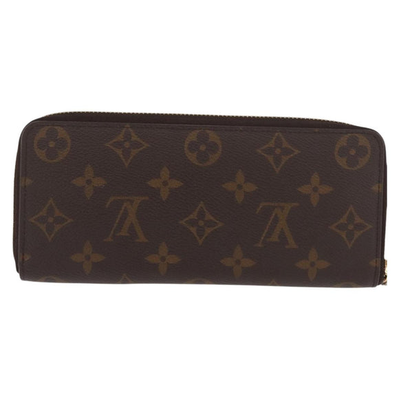 LOUIS VUITTON Monogram Portefeuille Clemence Long Wallet M68314 LV Auth 174300V