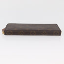 LOUIS VUITTON Monogram Portefeuille Clemence Long Wallet M68314 LV Auth 174300V-6