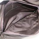 PRADA Shoulder Bag Nylon Khaki Silver Auth 174309-28
