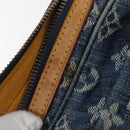 LOUIS VUITTON Monogram Denim Bum Bag Body Bag Blue M95347 LV Auth 174319SAV-8