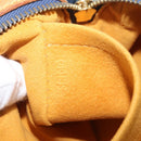 LOUIS VUITTON Monogram Denim Bum Bag Body Bag Blue M95347 LV Auth 174319SAV-11