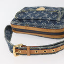 LOUIS VUITTON Monogram Denim Bum Bag Body Bag Blue M95347 LV Auth 174319SAV-7