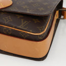 LOUIS VUITTON Monogram Cartouchiere GM Shoulder Bag M51252 LV Auth 174321A-8