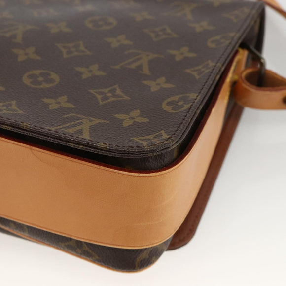 LOUIS VUITTON Monogram Cartouchiere GM Shoulder Bag M51252 LV Auth 174321A