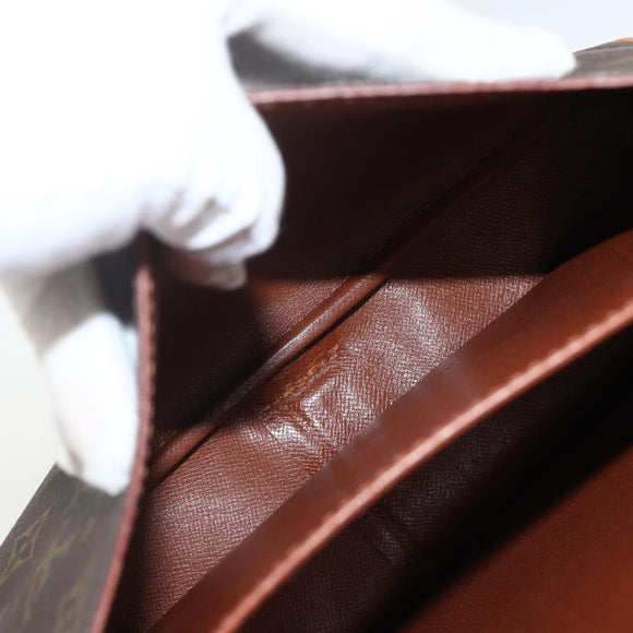 LOUIS VUITTON Monogram Cartouchiere GM Shoulder Bag M51252 LV Auth 174321A