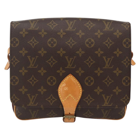 LOUIS VUITTON Monogram Cartouchiere GM Shoulder Bag M51252 LV Auth 174321A