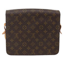 LOUIS VUITTON Monogram Cartouchiere GM Shoulder Bag M51252 LV Auth 174321A-2
