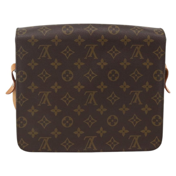 LOUIS VUITTON Monogram Cartouchiere GM Shoulder Bag M51252 LV Auth 174321A