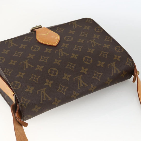 LOUIS VUITTON Monogram Cartouchiere GM Shoulder Bag M51252 LV Auth 174321A