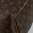 LOUIS VUITTON Monogram Sac Souple 35 Boston Bag M41626 LV Auth 174333A-12