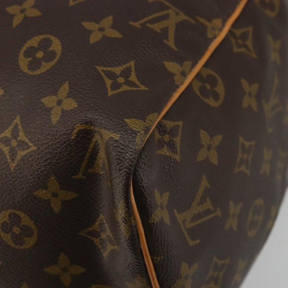 LOUIS VUITTON Monogram Sac Souple 35 Boston Bag M41626 LV Auth 174333A