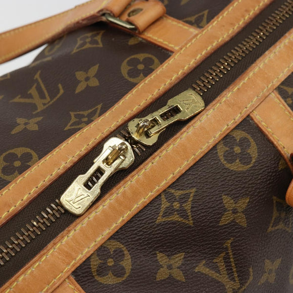 LOUIS VUITTON Monogram Sac Souple 35 Boston Bag M41626 LV Auth 174333A