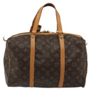 LOUIS VUITTON Monogram Sac Souple 35 Boston Bag M41626 LV Auth 174333A-3
