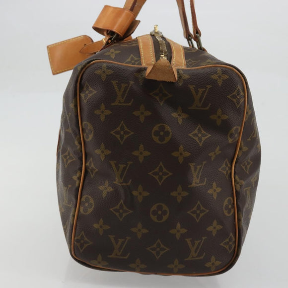 LOUIS VUITTON Monogram Sac Souple 35 Boston Bag M41626 LV Auth 174333A