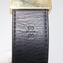 LOUIS VUITTON Damier Ebene Ceinture Carre Gürtel 40.2" LV Auth 174341A-10