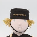 LOUIS VUITTON Groom Doll Stuffed Cotton Gray LV Auth 174344SM-8