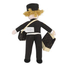 LOUIS VUITTON Groom Doll Stuffed Cotton Gray LV Auth 174344SM-2