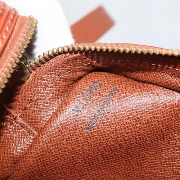 LOUIS VUITTON Epi Jeune Fille MM Shoulder Bag Brown M52153 LV Auth 174356A