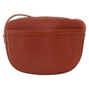 LOUIS VUITTON Epi Jeune Fille MM Shoulder Bag Brown M52153 LV Auth 174356A-2